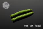 Libra Lures Slight Worm 38mm Cheese ,  Olive 031
